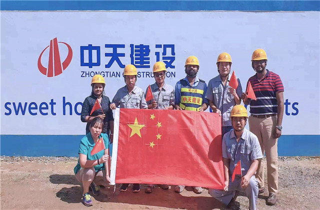 排除萬難！中天斯里蘭卡富麗凱廠房項(xiàng)目提前交付